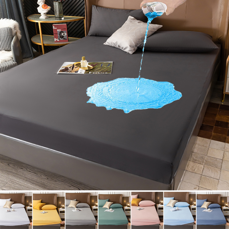 Mattress Protector Waterproof - 100% Waterproof Mattress Covers Protector Adjustable