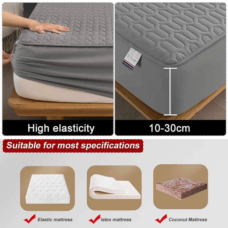 Waterproof Thicken Mattress Co - đánh giá và giá Mattress Protector Waterproof