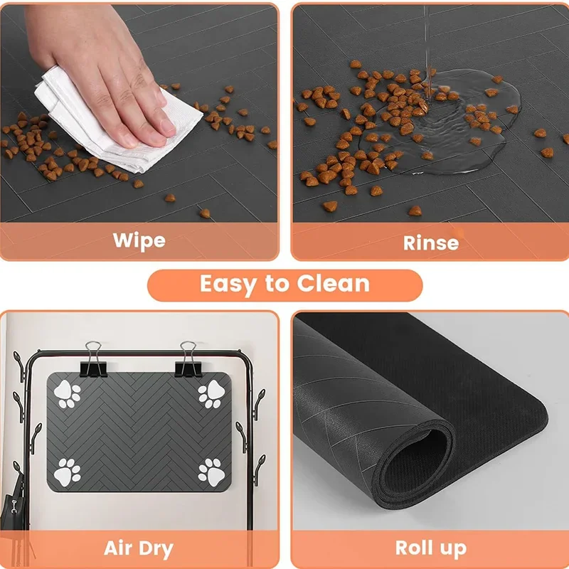 Pet Placemat Dog Food bowl Mat - đánh giá và giá Mattress Protector Waterproof