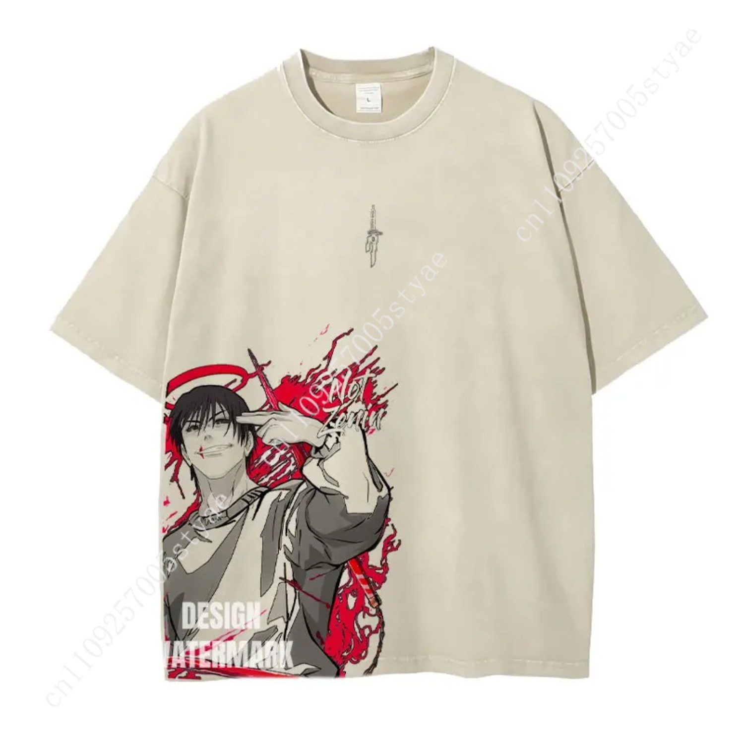 Gojo Satoru Graphic Tee  Anime - đánh giá và giá Quilt Cotton Summer