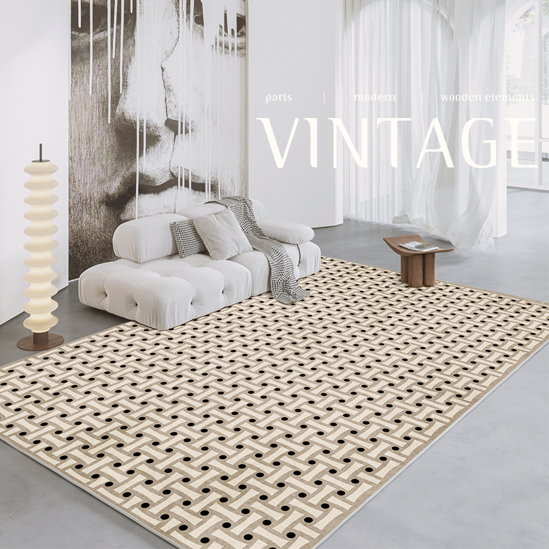 Pháp Retro Thảm Trang Trí Cho  - đánh giá và giá Home Textiles Plaid