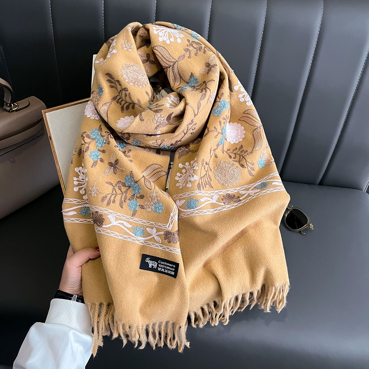 New Winter Warm Cashmere Scarf - đánh giá và giá Home Textiles Blanket