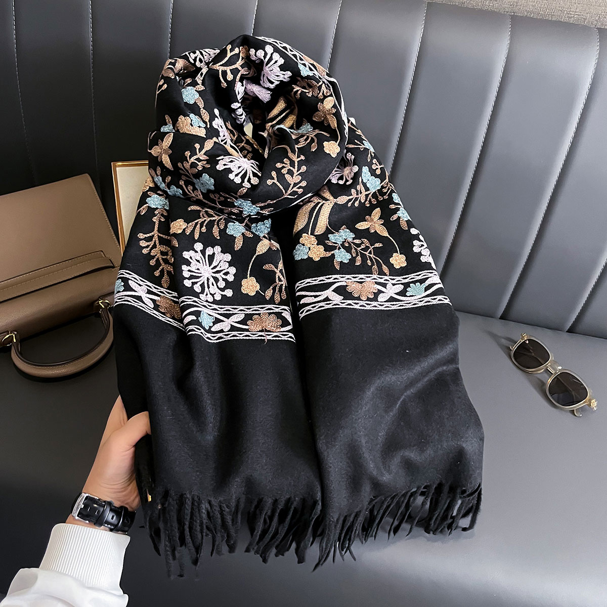 New Winter Warm Cashmere Scarf - đánh giá và giá Home Textiles Blanket