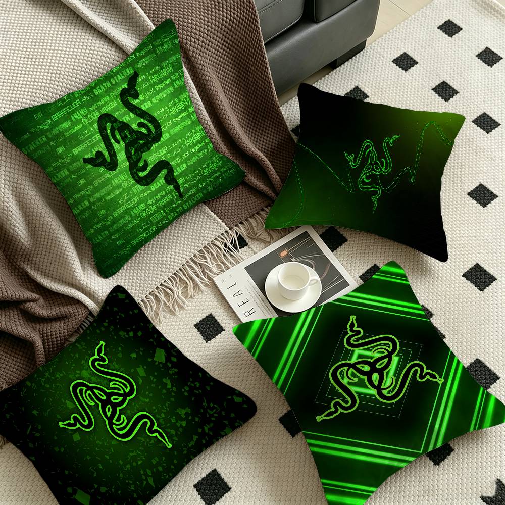R-RAZER Logo Pillowcases Home  - đánh giá và giá Home Textiles Super Soft