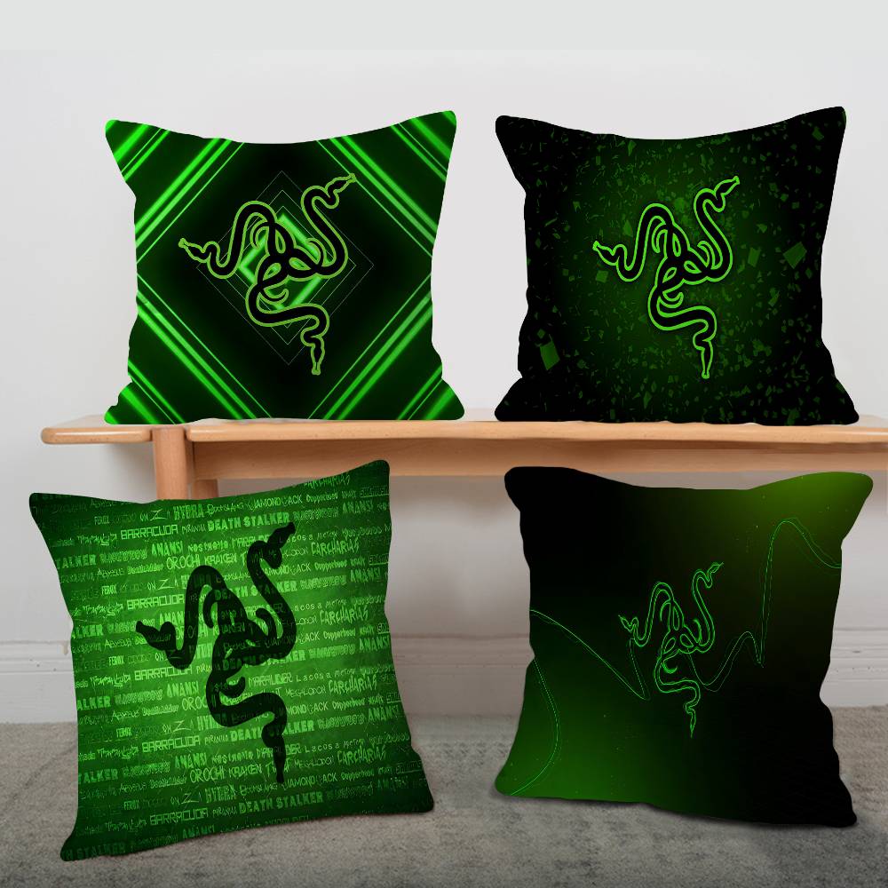 R-RAZER Logo Pillowcases Home  - đánh giá và giá Home Textiles Super Soft