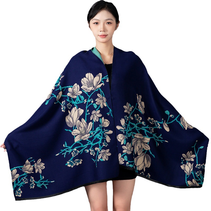 Women Winter Shawl Cashmere Sc - đánh giá và giá Home Textiles Blanket