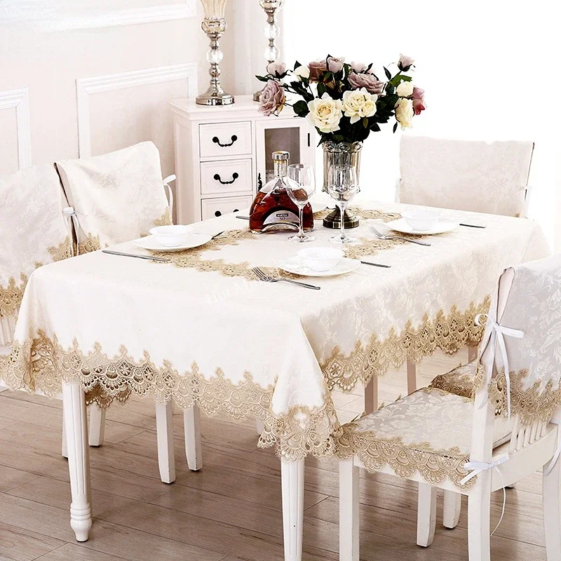 Table Cloth Round Table Cream  - đánh giá và giá Home Textiles List