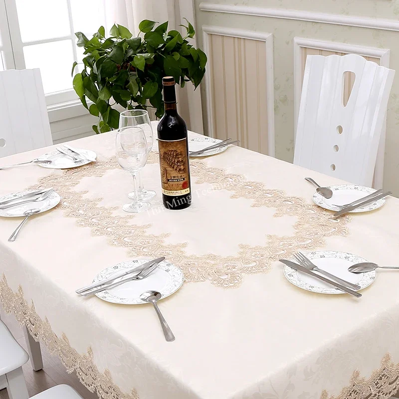 Table Cloth Round Table Cream  - đánh giá và giá Home Textiles List