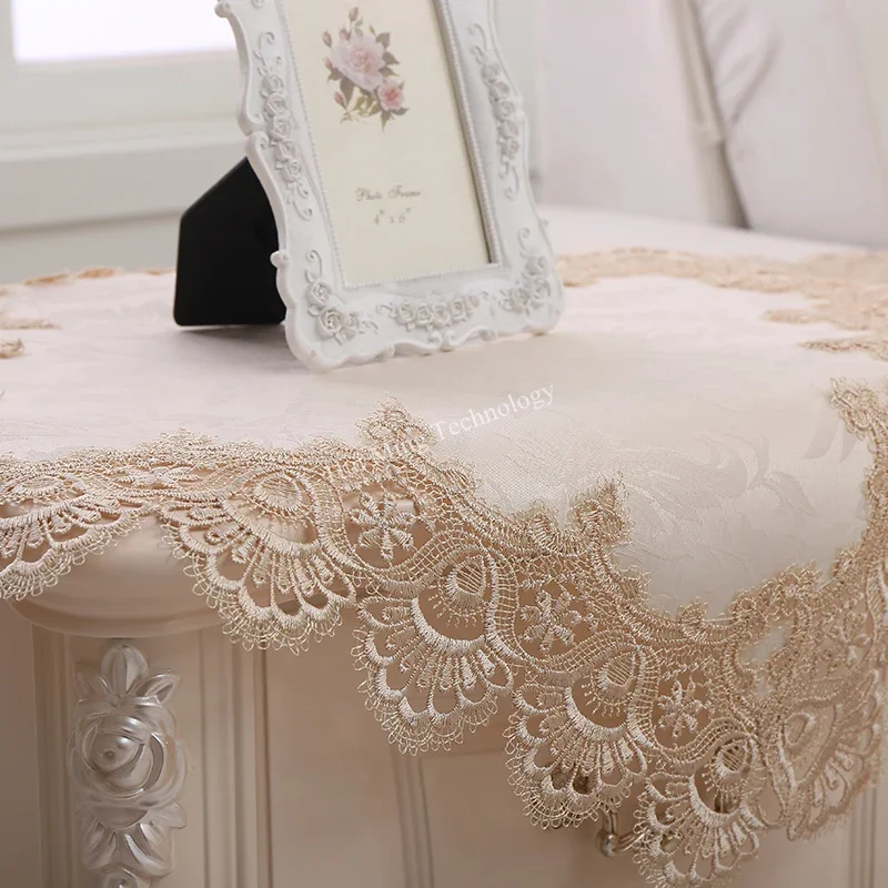 Table Cloth Round Table Cream  - đánh giá và giá Home Textiles List
