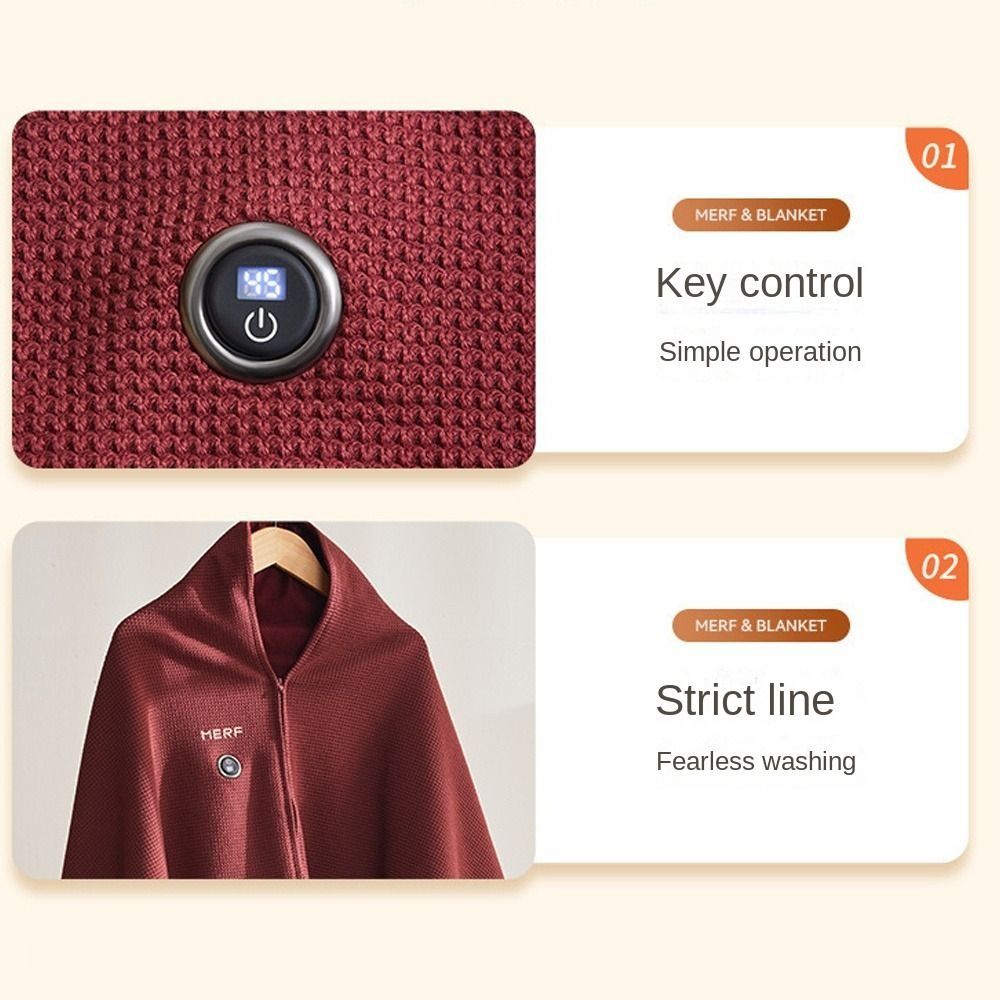 Fashion Wearable USB Electric  - đánh giá và giá Home Textiles Blanket