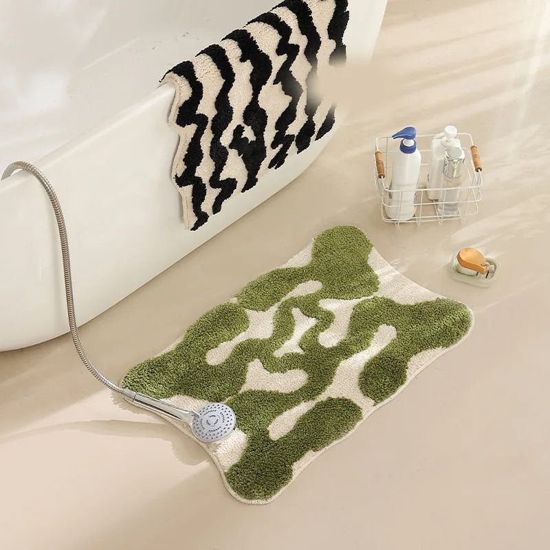VIKAMA Non-Slip Floor Mat, Pla - đánh giá và giá Home Textiles Plaid
