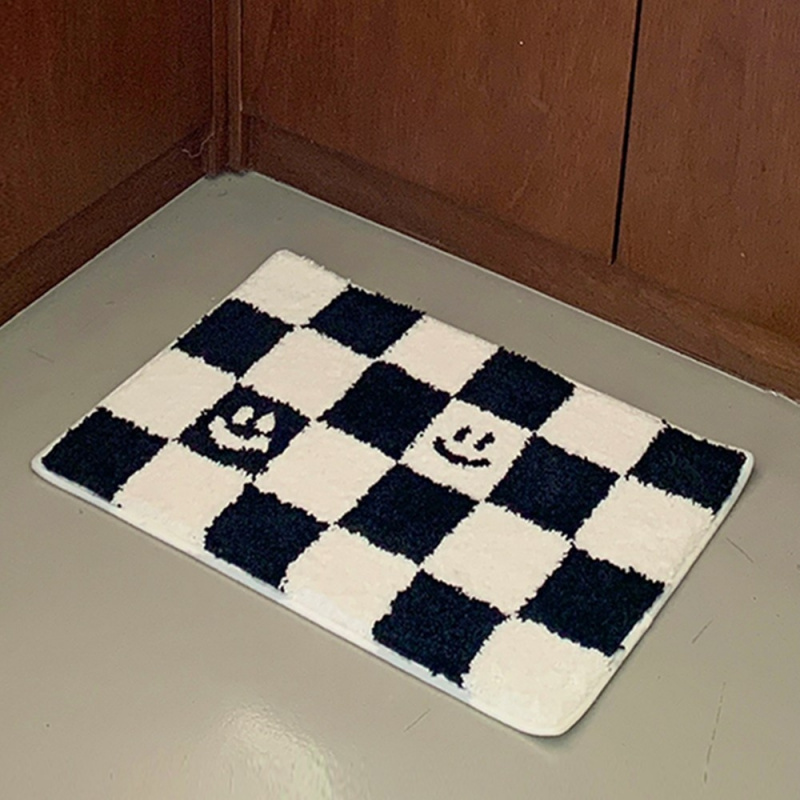 VIKAMA Checkerboard Print Door - đánh giá và giá Home Textiles Plaid
