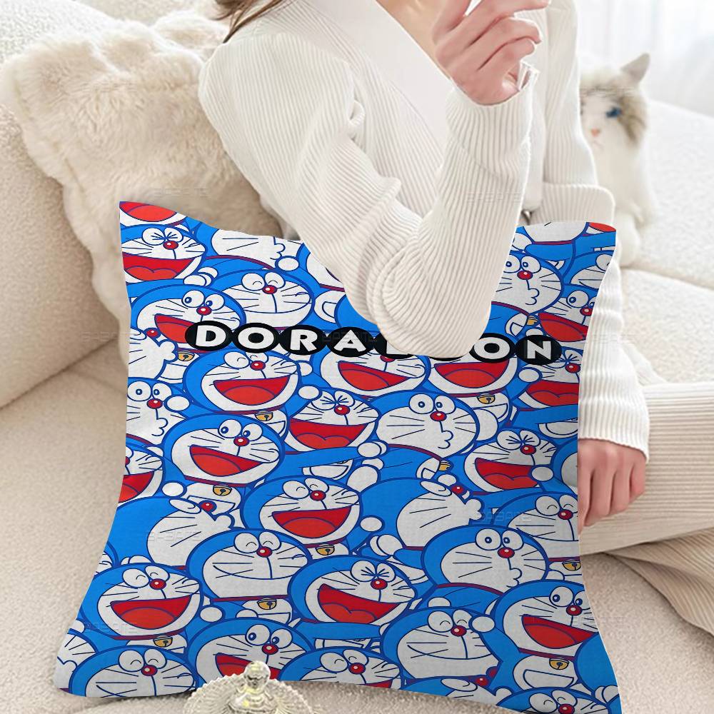 Cartoon D-Doraemons Pillowcase - đánh giá và giá Home Textiles Super Soft
