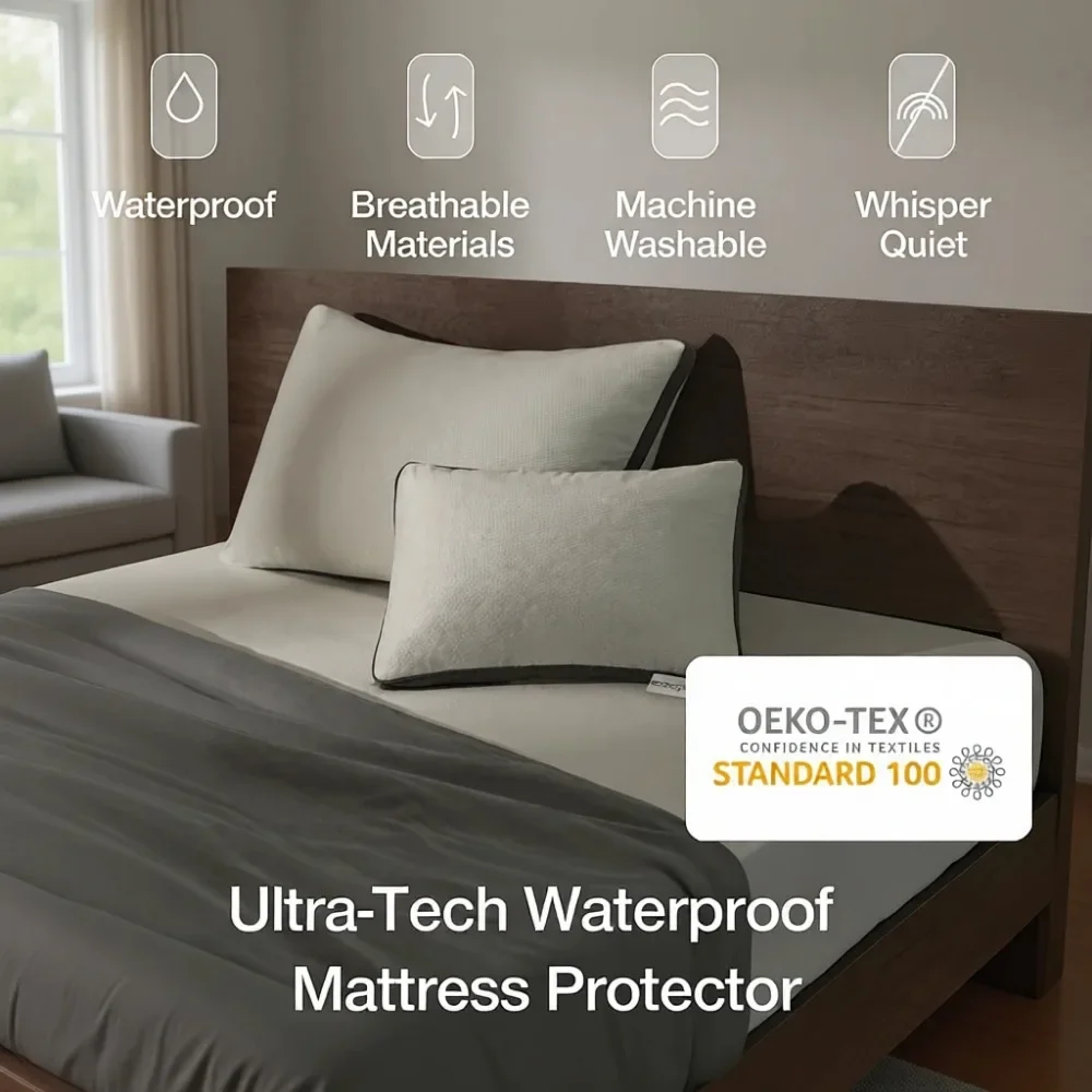 Ultra Tech Waterproof Queen Ma - đánh giá và giá Mattress Protector Waterproof