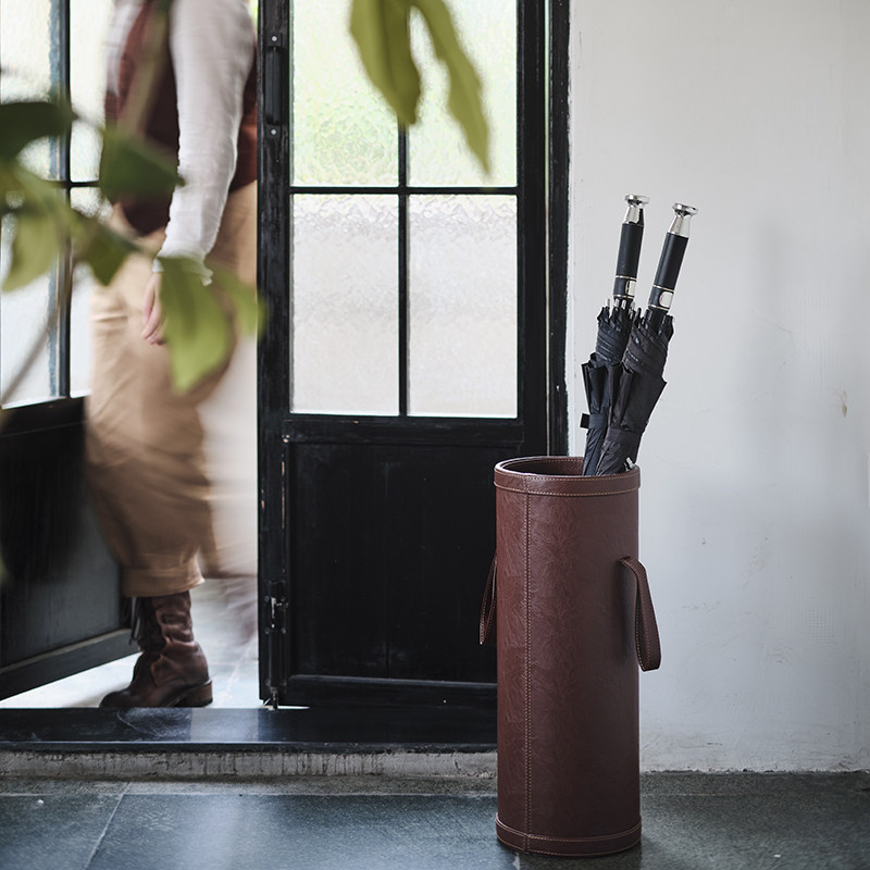 Leather Umbrella Holder, Frenc - đánh giá và giá Home Textiles France