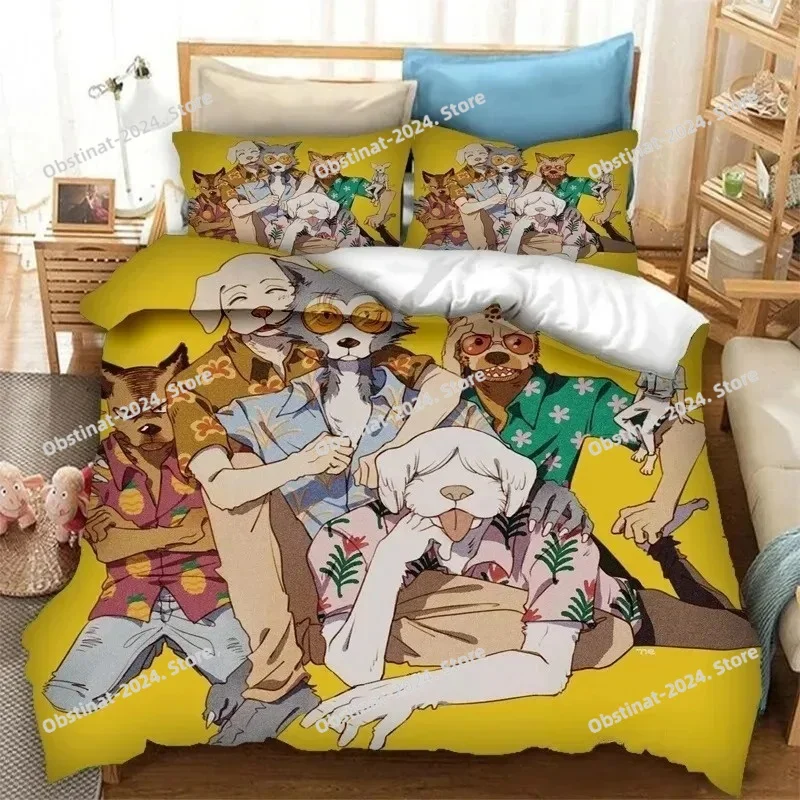 Anime BEASTARS Bedding Set Pri - đánh giá và giá Home Textiles Super Soft
