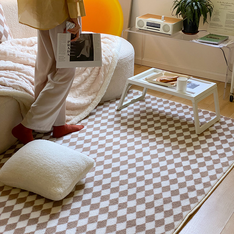 Phong Cách Nhật Bản Thảm Phòng - đánh giá và giá Home Textiles Plaid