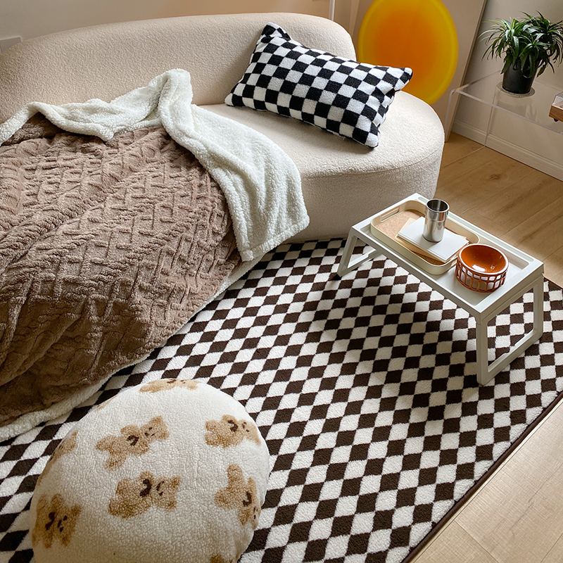 Phong Cách Nhật Bản Thảm Phòng - đánh giá và giá Home Textiles Plaid