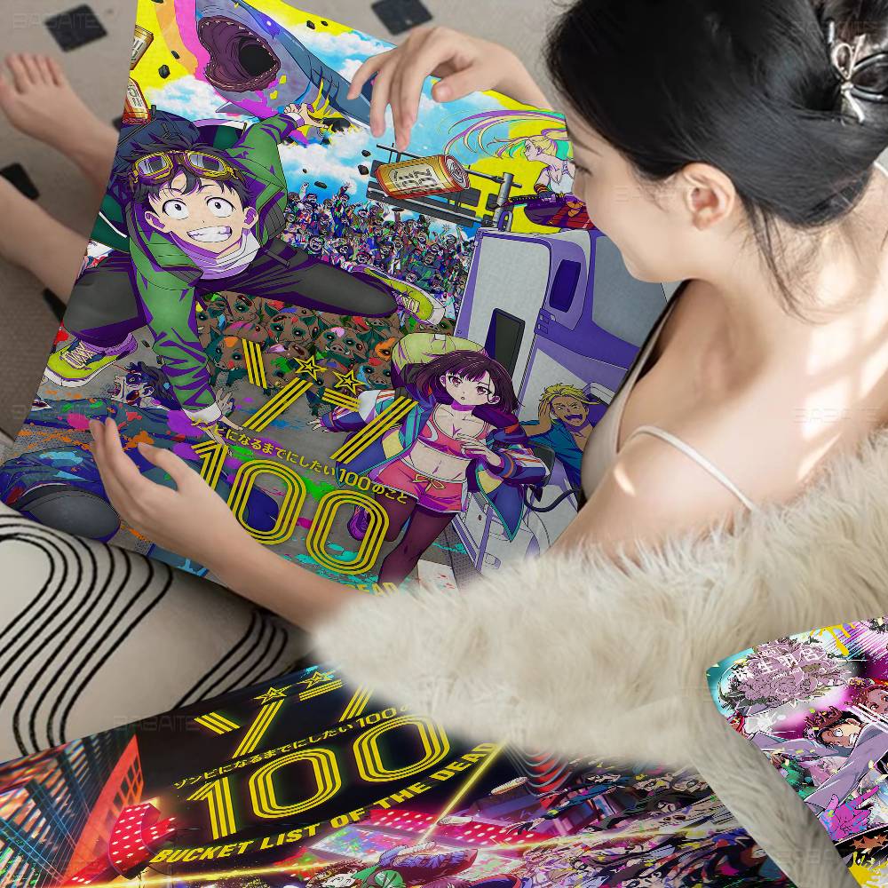 Anime Z-Zom 100 Bucket List of - đánh giá và giá Home Textiles List