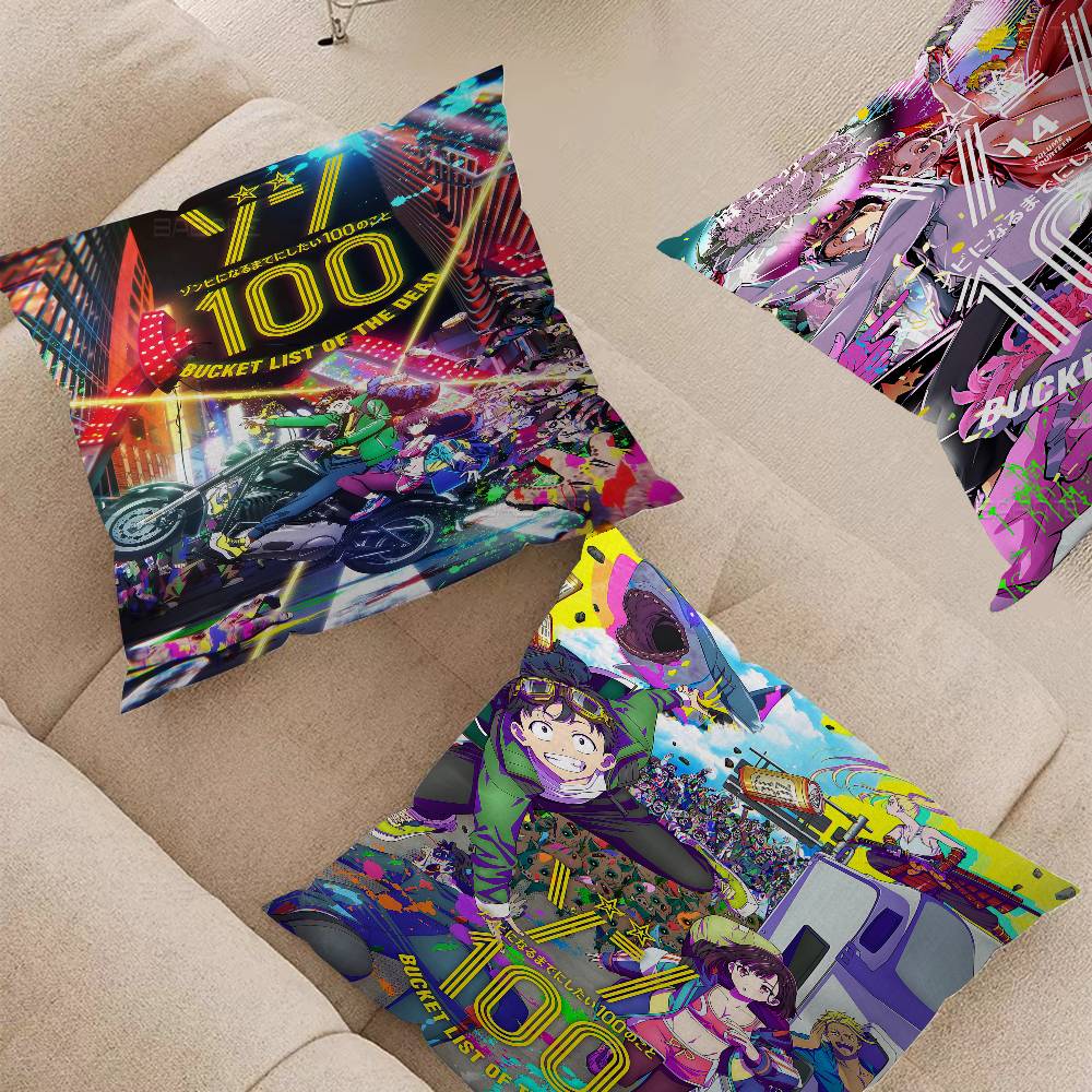 Anime Z-Zom 100 Bucket List of - đánh giá và giá Home Textiles List