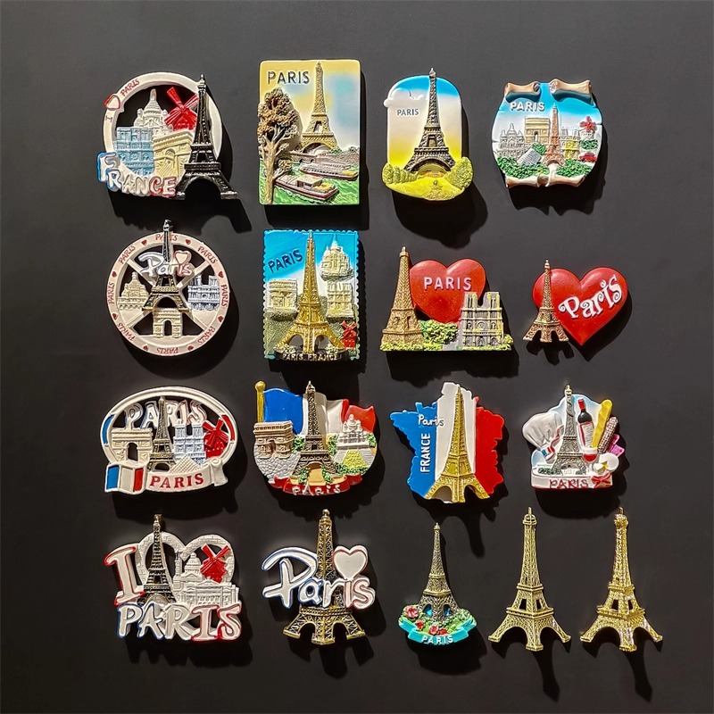 Eiffel Tower France 3D Fridge  - đánh giá và giá Home Textiles France