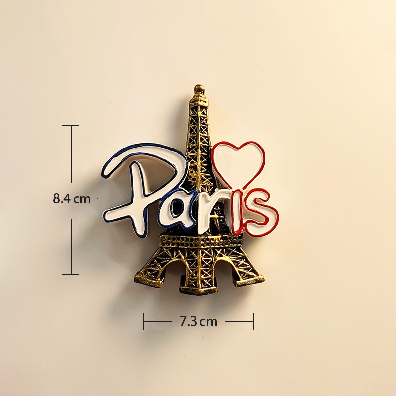 Eiffel Tower France 3D Fridge  - đánh giá và giá Home Textiles France