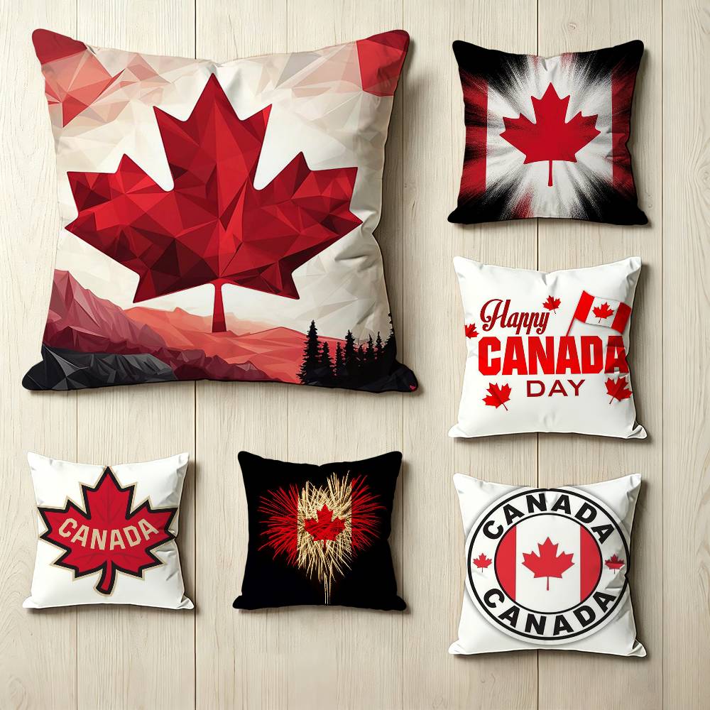 Cool Flag of C-Canada  Square  - đánh giá và giá Home Textiles Canada