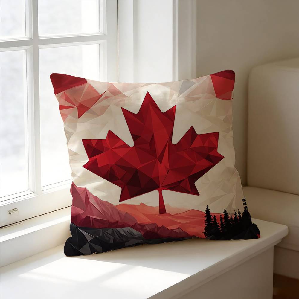 Cool Flag of C-Canada  Square  - đánh giá và giá Home Textiles Canada