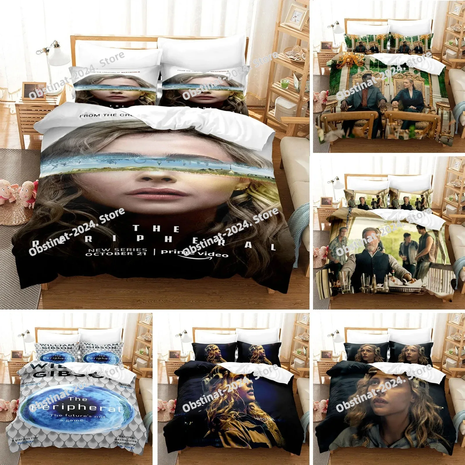 3D Peripheral Bedding Set Prin - đánh giá và giá Home Textiles Super Soft