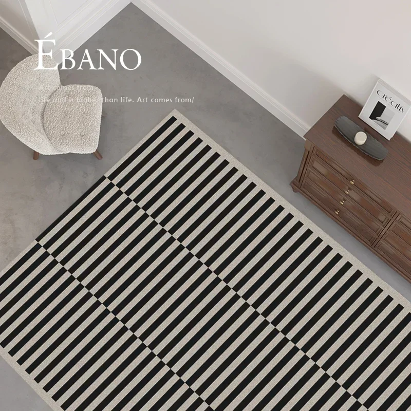 Classic Retro Black White Stri - đánh giá và giá Home Textiles Plaid