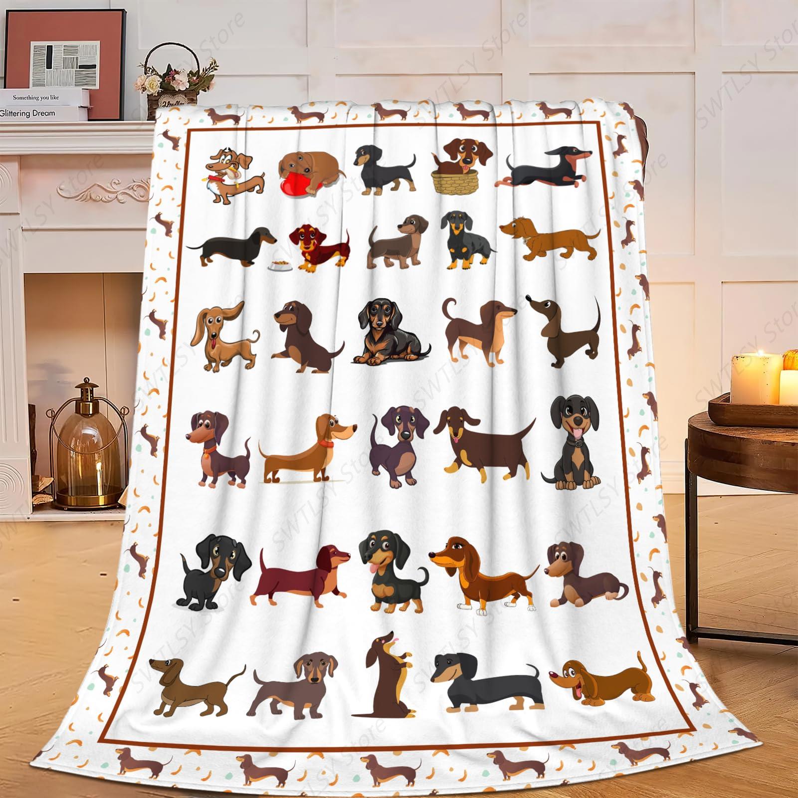 Dachshund Blanket Super Cozy S - đánh giá và giá Home Textiles Super Soft