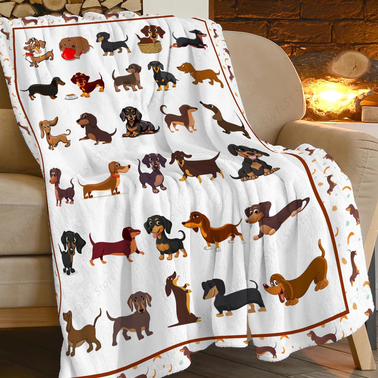 Dachshund Blanket Super Cozy S - đánh giá và giá Home Textiles Super Soft