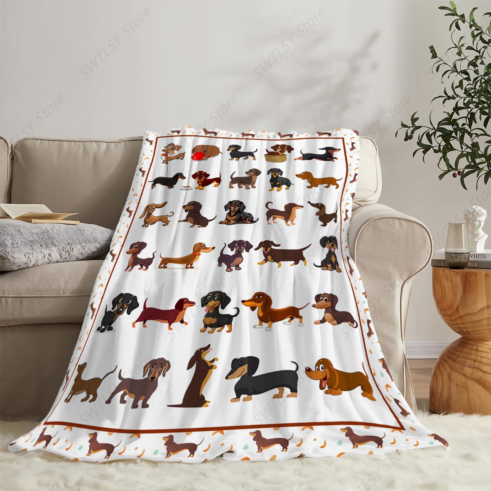 Dachshund Blanket Super Cozy S - đánh giá và giá Home Textiles Super Soft