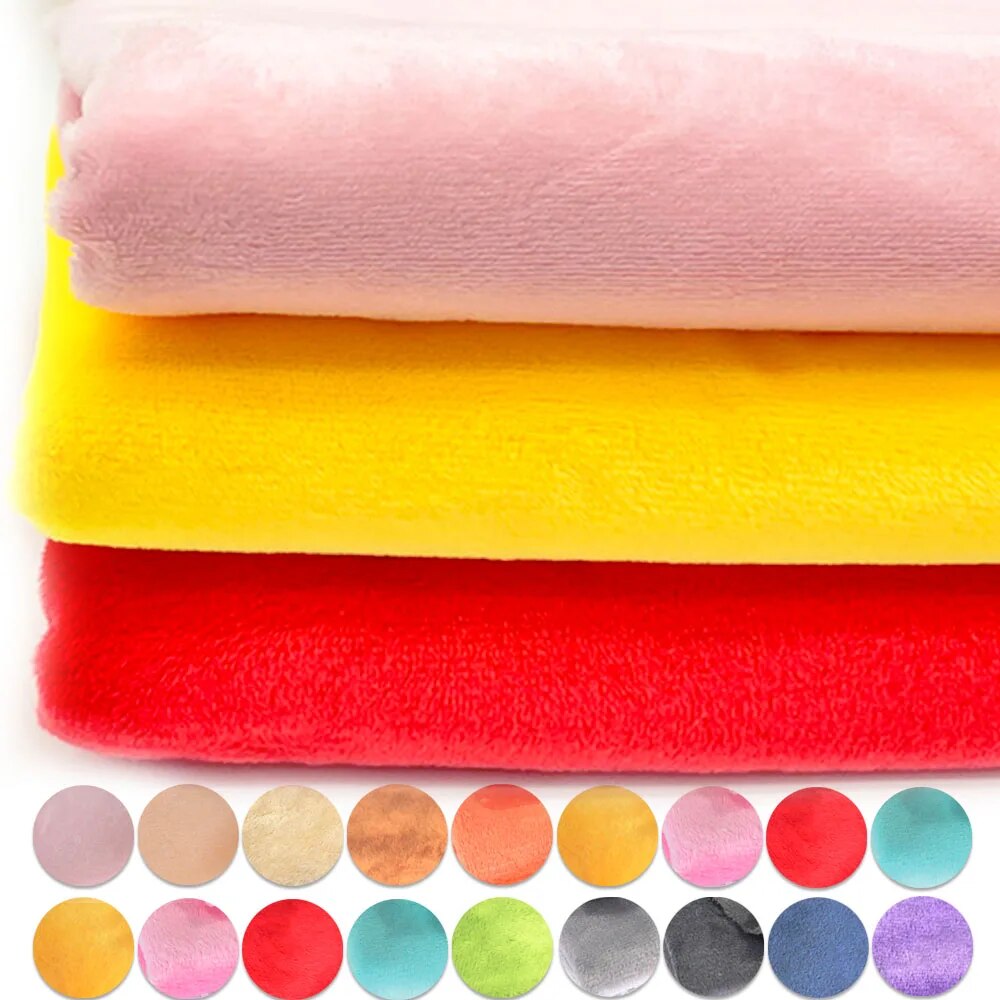 Minky Fabric Super Soft Plush  - đánh giá và giá Home Textiles Super Soft