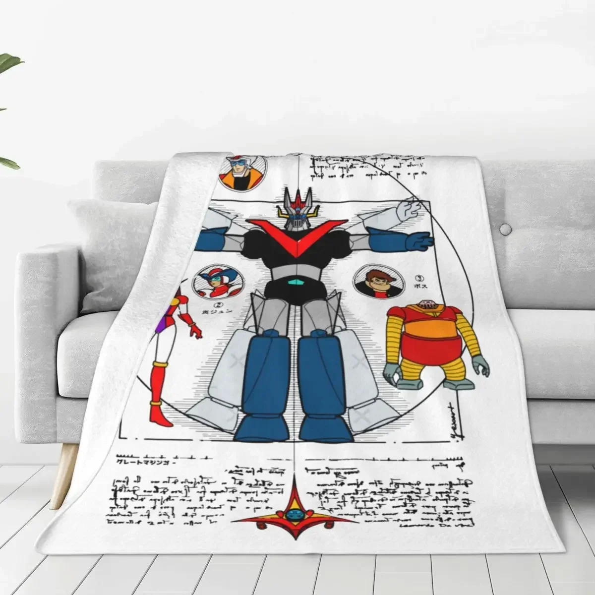 Mazinger Z Robot Tranzor Z Mer - đánh giá và giá Home Textiles Super Soft